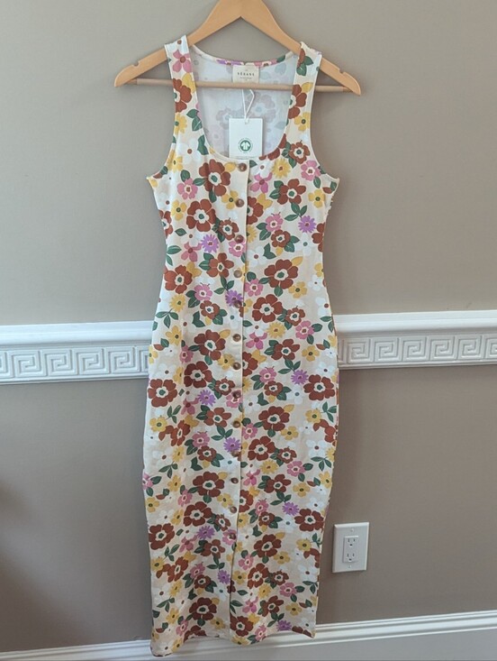 Sezane Dresses & Skirts - NWT Sezane Fabiola Midi Dress Sol Floral Print S